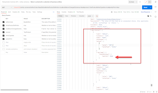 Entity-schema endpoint