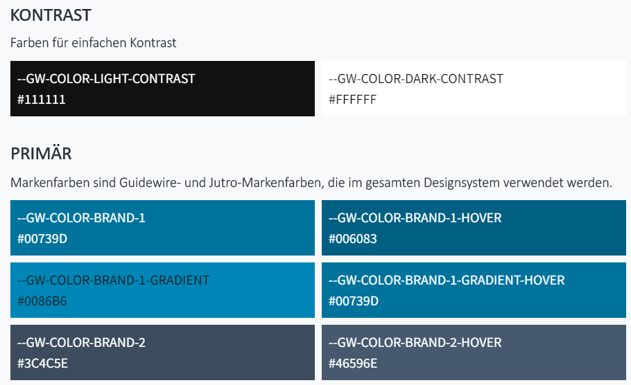 Overrides of CSS Variables using Jutro Theming