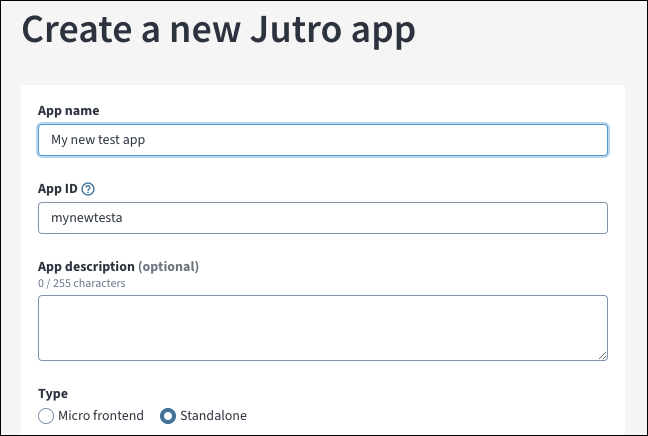Erstellen eines App-Bildschirms