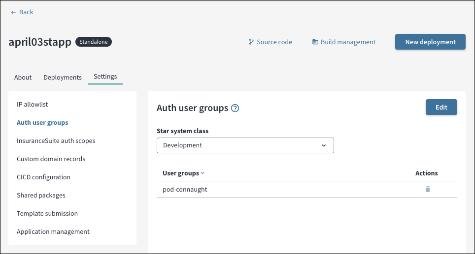 Auth-Benutzergruppen