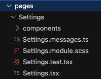 Einstellungsordner in VSCode