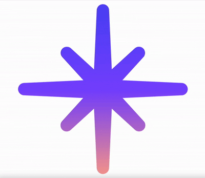 AI loader spinning star