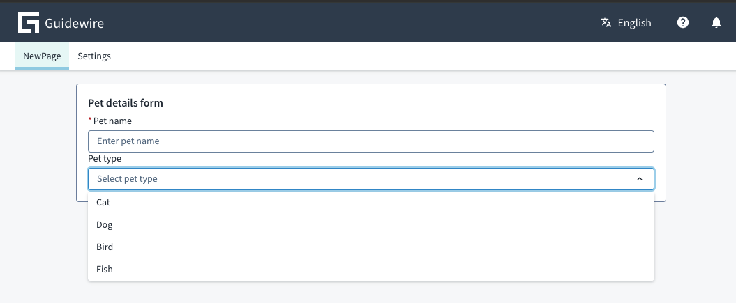 Sélectionner sur la page